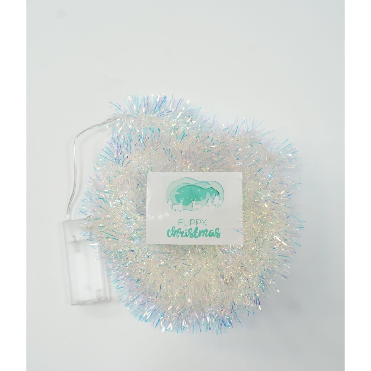 Beteala Craciun cu LED, Multicolora, simpla, 2 m x 5 cm, PVC, Sir, Artificiala, Embo - imagine 6