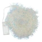 Beteala Craciun cu LED, Multicolora, simpla, 2 m x 5 cm, PVC, Sir, Artificiala, Embo