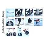 Bicicleta de Echilibru, Pentru Copii, Embo, Fara Pedale, Cu Doua Roti, 2-6 Ani, Inaltime Reglabila, 82 x 55 x 45 cm, Alb - imagine 9