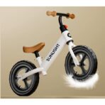 Bicicleta de Echilibru, Pentru Copii, Embo, Fara Pedale, Cu Doua Roti, 2-6 Ani, Inaltime Reglabila, 82 x 55 x 45 cm, Alb - imagine 7