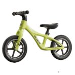 Bicicleta pentru Copii, Embo, Fara Pedale, Pentru 2-6 Ani, 2 Roti Silentioase, Sa Reglabila 43 - 58 cm, din Plastic si Fibra de Sticla, 88 x 56 x 43 cm, Verde