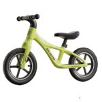 Bicicleta pentru Copii, Embo, Fara Pedale, Pentru 2-6 Ani, 2 Roti Silentioase, Sa Reglabila 43 - 58 cm, din Plastic si Fibra de Sticla, 88 x 56 x 43 cm, Verde