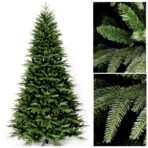 Brad Artificial de Craciun, Embo, 1.8 m inaltime, Verde crud, Interior/ Exterior, 1038 ramuri - imagine 4