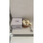 Cana din Ceramica, Embo, Model Urs pentru Baieti, Cana Universala, Cana pentru Ceai, Cana cu Lingura Metalica si Capac, 9.6 x  9.5 x 9.5 cm, 400 ml Maro inchis - imagine 3