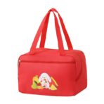 Geanta Termo-Izolanta, Embo, Compartimente Telefon si Tacamuri, Multifunctionala, Impermeabila, 30x21x20 cm, Design Iepuras, Rosu