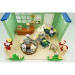 Casa de papusi, magazin cu flori, cu mobilier si figurine - imagine 10