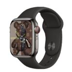 Ceas Smartwatch, Embo, S9 Max Business Edition, tehnologie NFC, Apeluri Bluetooth, incarcare Wireless, afisaj 2.01 inch, rezolutie 240 x 296 mm, 10+ zile Autonomie, Negru - imagine 2
