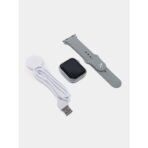 Ceas Smartwatch, Embo, Editia 9, Apeluri Bluetooth, Incarcare Wireless, Afisaj 2.01 inch, Rezolutie 240 x 296, NFC, Puls, Gri - imagine 6