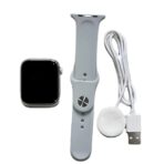 Ceas Smartwatch, Embo, Editia 9, Apeluri Bluetooth, Incarcare Wireless, Afisaj 2.01 inch, Rezolutie 240 x 296, NFC, Puls, Gri - imagine 11