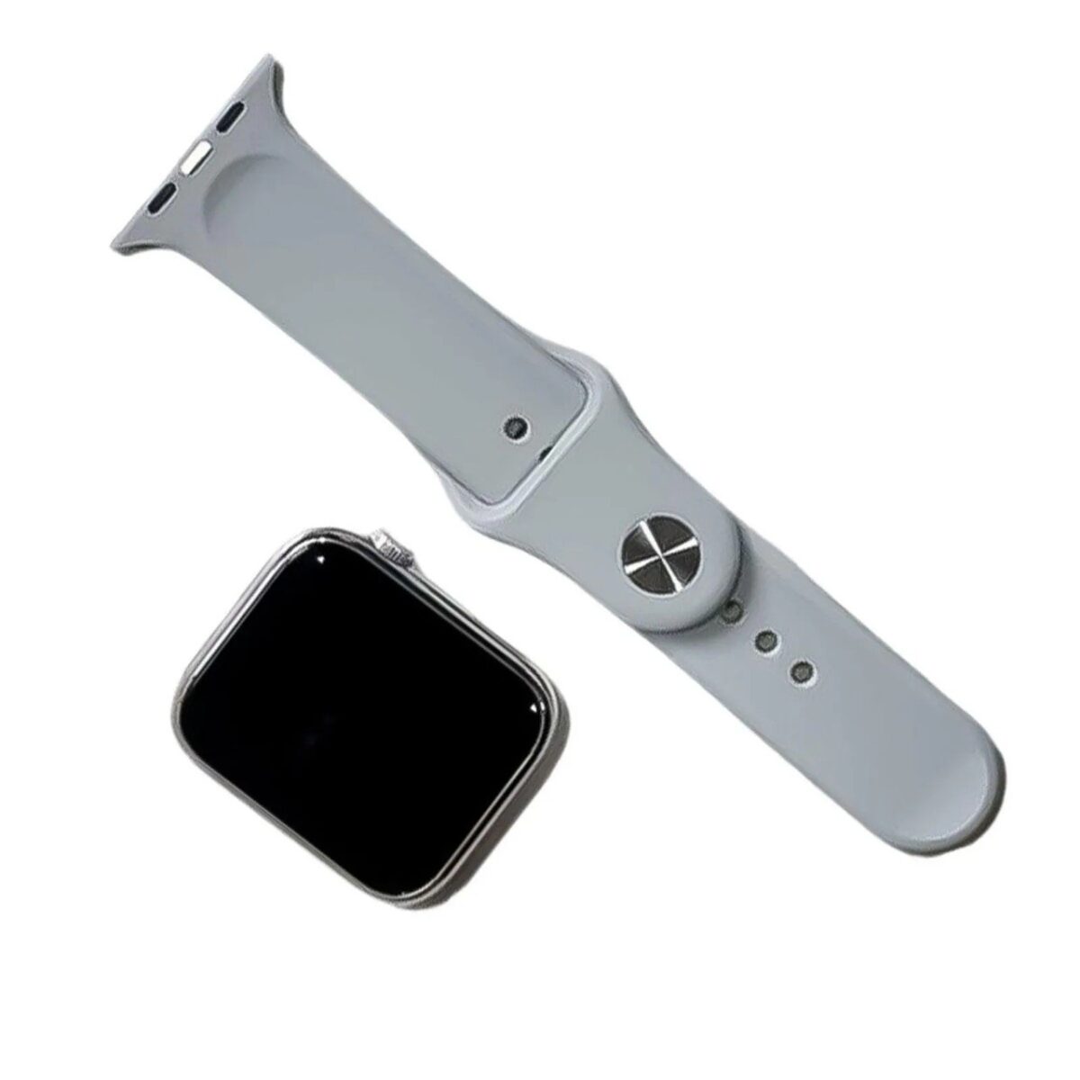 Ceas Smartwatch, Embo, Editia 9, Apeluri Bluetooth, Incarcare Wireless, Afisaj 2.01 inch, Rezolutie 240 x 296, NFC, Puls, Gri - imagine 8