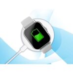 Ceas Smartwatch, Embo, Editia H15, Apeluri Bluetooth, Afisaj 1.81 inch, Rezolutie 240 x 284, Puls, Siri, Baterie 180 mAh, Roz Auriu - imagine 4