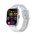 Ceas Smartwatch, Embo, Editia H15, Apeluri Bluetooth, Afisaj 1.81 inch, Rezolutie 240 x 284, Puls, Siri, Baterie 180 mAh, Argintiu