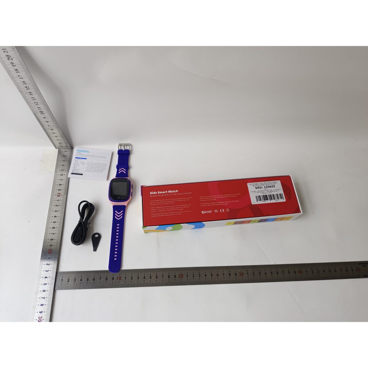 Ceas Smartwatch Embo, Pentru Copii, LT31E-4G cu Functie Telefon, Localizare GPS, Istoric Traseu, Apel de Monitorizare, Camera, Mov/Roz - imagine 13