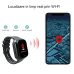 Ceas Smartwatch Pentru Copii LT31E-4G cu Functie Telefon, Localizare GPS, Istoric traseu, Apel de Monitorizare, Camera, Negru - imagine 2