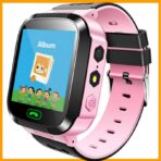 Ceas Smartwatch Pentru Copii Q528 cu Functie Telefon, Localizare GPS, Istoric traseu, Apel de Monitorizare, Camera, Roz - imagine 2