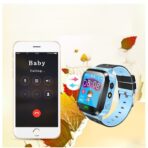 Ceas Smartwatch Pentru Copii Q528 cu Functie Telefon, Localizare GPS, Istoric traseu, Apel de Monitorizare, Camera, Albastru - imagine 5