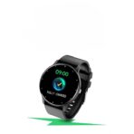 Ceas smartwatch si bratara fitness Embo ZL02D, oxigen, ritm cardiac, pedometru, notificari, IP67, Compatibil cu Android/iOS, vibratii, multi sport, Negru - imagine 8