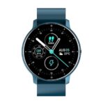 Ceas smartwatch si bratara fitness Embo ZL02D, oxigen, ritm cardiac, pedometru, notificari, IP67, Compatibil cu Android/iOS, vibratii, multi sport, Albastru inchis - imagine 4