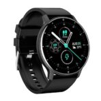 Ceas smartwatch si bratara fitness Embo ZL02D, oxigen, ritm cardiac, pedometru, notificari, IP67, Compatibil cu Android/iOS, vibratii, multi sport, Negru - imagine 5