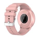 Ceas smartwatch si bratara fitness Embo ZL02D, oxigen, ritm cardiac, pedometru, notificari, IP67, Compatibil cu Android/iOS, vibratii, multi sport, Roz - imagine 2