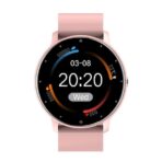 Ceas smartwatch si bratara fitness Embo ZL02D, oxigen, ritm cardiac, pedometru, notificari, IP67, Compatibil cu Android/iOS, vibratii, multi sport, Roz - imagine 3