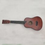 Chitara pentru Copii, Embo, din Lemn si Plastic, pentru Incepatori, 63.5 x 22 x 5.8 cm, Maro - imagine 2