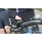 Claxon electric pentru bicicleta, Embo, rezistent la apa, 120 dB, negru - imagine 2