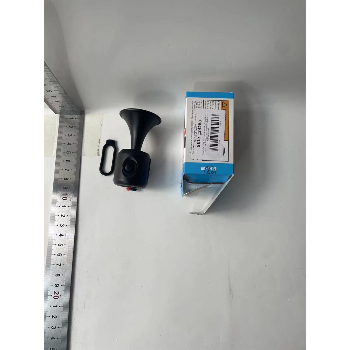 Claxon electric pentru bicicleta, Embo, rezistent la apa, 120 dB, negru - imagine 8