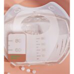 Colector de Lapte Matern, Embo, din Silicon Safety, Anti-debordare, 80 ml, Transparent - imagine 2
