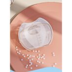 Colector de Lapte Matern, Embo, din Silicon Safety, Anti-debordare, 80 ml, Transparent - imagine 5