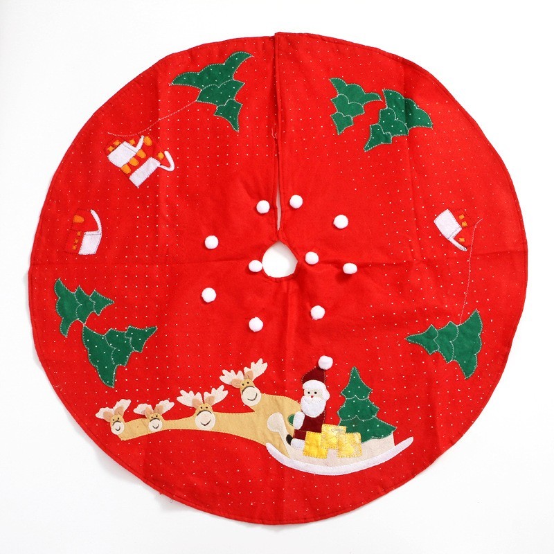 covoras-pentru-bradul-de-craciun-flippy-lana-rosu-verde-100-cm-64897e88e6b80 Covoras pentru bradul de Craciun Embo, lana, rosu/verde, 100 cm - imagine 6