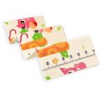 Covoras pentru Copii, Embo, cu 2 Fete, Model Maimute/Indieni, din XPE+PE, Impermeabil, Antiderapant, Protectie Termica, +3 Luni, Pliabil, 150 x 200 x 1 cm, Multicolor - imagine 3