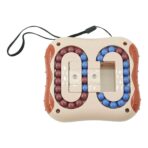 Cub magic interactiv, Magic Bean, jucarie antistres potrivit pentru copii si adulti, Rosu - imagine 3