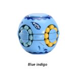 Cub magic interactiv, Magic Bean, jucarie antistres potrivit pentru copii si adulti, Sfera, Albastru - imagine 7