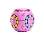 Cub magic interactiv, Magic Bean, jucarie antistres potrivit pentru copii si adulti, Sfera, Roz - imagine 2
