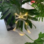 Decoratiune de Craciun Luminoasa in forma de Clopotel 15x18 cm, cu Ventuza, Alb Cald, Embo - imagine 5