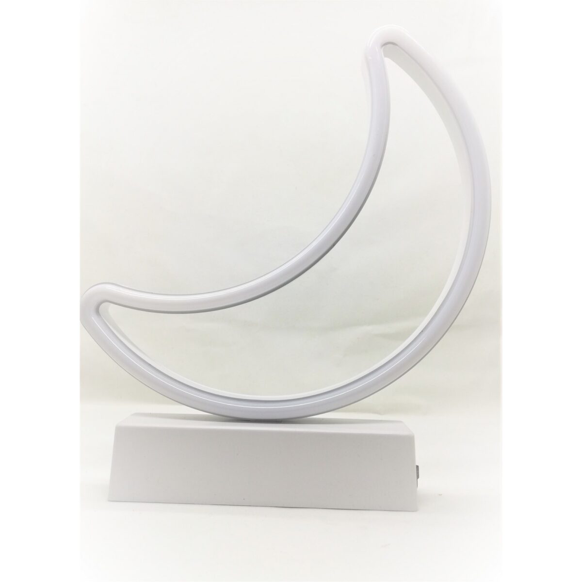 Decoratiune Luminoasa cu Baterii Semiluna 25 cm Albastru - imagine 5