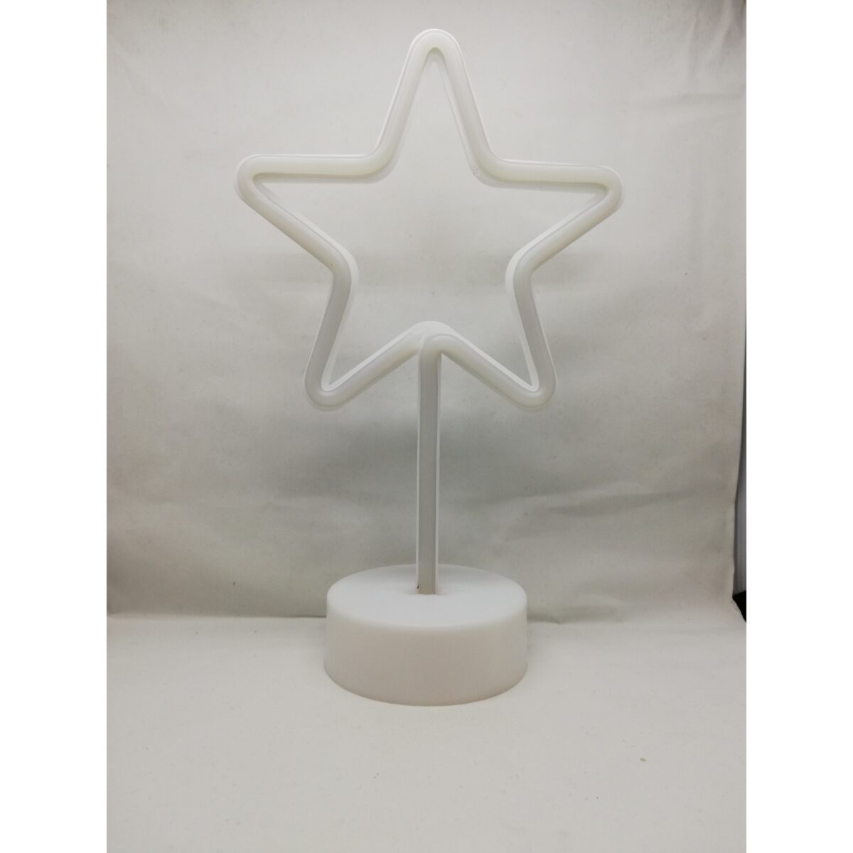 Decoratiune Luminoasa cu Baterii Stea Rosu - imagine 3