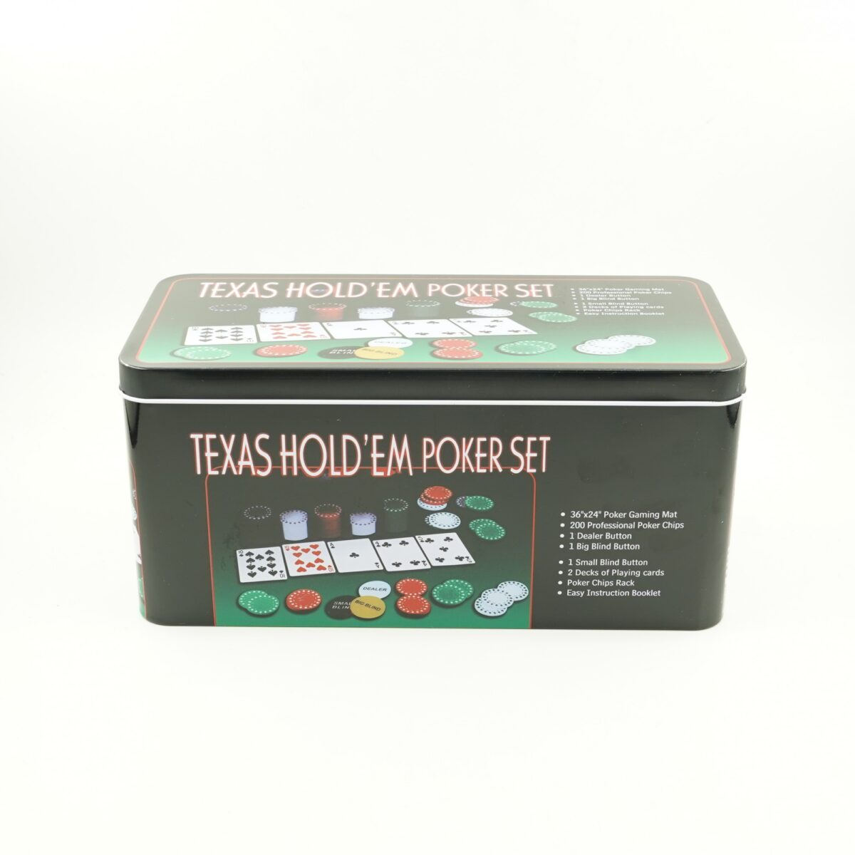 digital-printing-texas-hold-em-set-horseshoe-box-chips-200-chips-dealer-s-code-poker-tablecloth-box-6500429508ff1 Set de Poker Complex cu 200 de jetoane Embo, Include 2 seturi de carti, Texas Hold`em set, portabil, cutie depozitare - imagine 12