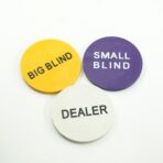 Set de Poker Complex cu 200 de jetoane Embo, Include 2 seturi de carti, Texas Hold`em set, portabil, cutie depozitare - imagine 6