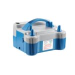 Pompa Electrica Pentru Umflat Baloane, 700 W, Doua Capete de Umflat, din Plastic, Albastru