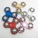 Fidget Spinner 18 Balls, Argintiu - imagine 4