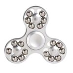Fidget Spinner 18 Balls, Argintiu