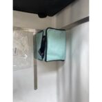 Geanta Termica Embo pentru Pranz, Compartimente Telefon si Tacamuri, Multifunctionala, Impermeabila, 24x18x21 cm, Verde - imagine 2