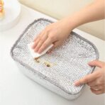 Geantă Frigorifică, Embo, cu Desene Animat 3D, Portabilă pentru Copii, de Prânz, din Pânză Oxford, 27.5x18x20 cm, Model Tigru, Portocaliu - imagine 5