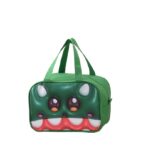 Geantă Frigorifică, Embo, cu Desene Animat 3D, Portabilă pentru Copii, de Prânz, din Pânză Oxford, 27.5x18x20 cm, Model Crocodil, Verde