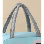 Geantă Frigorifică, Embo, cu Desene Animat, Portabilă pentru Copii, de Prânz, din Pânză Oxford, 22x14x19 cm, Model Pinguin, Albastru - imagine 7