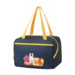 Geanta Termo-Izolanta, Embo, Compartimente Telefon si Tacamuri, Multifunctionala, Impermeabila, 30x21x20 cm, Design Iepuras, Albastru