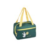 Geanta Termo-Izolanta, Embo, Compartimente Telefon si Tacamuri, Multifunctionala, Impermeabila, 30x21x20 cm, Design Iepuras, Verde