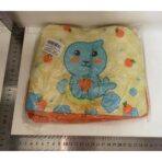 Geanta Termoizolanta pentru Copii, Embo, 23x13x19 cm, Model Imprimeu Foca, din Folie de Aluminiu si Panza Oxford, Galben/Portocaliu - imagine 2